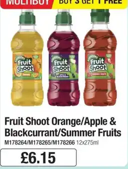 Booker Wholesale Fruit Shoot offer