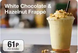Booker Wholesale White Chocolate & Hazelnut Frappé offer