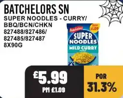 Bestway Batchelors super noodles offer
