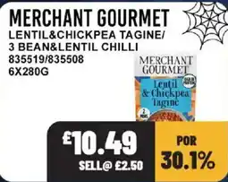 Bestway Merchant Gourmet lentil & chickpea tagine offer