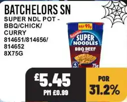 Bestway Batchelors super noodles offer