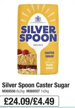 Booker Wholesale Silver Spoon Caster Sugar offer