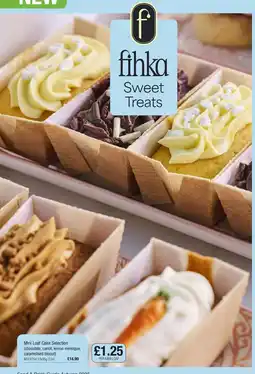 Booker Wholesale Fihka sweet treats offer