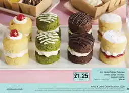 Booker Wholesale Mini Sandwich Cake Selection offer