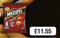 Booker Wholesale McCoy's coated peanuts flame grilled steak offer