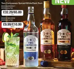 Booker Wholesale Two Compasses rum offer