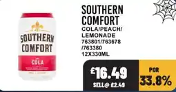 Bestway Southern comfort cola offer