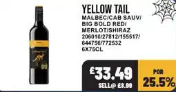 Bestway Yellow tail big bold red offer