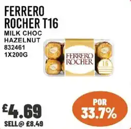 Bestway Ferrero rocher t16 offer