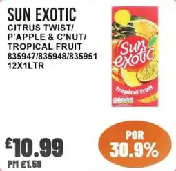 Bestway Sun Exotic tropical fruit offer