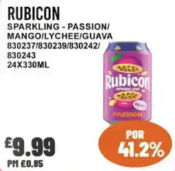 Bestway Rubicon sparkling passion offer