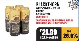 Bestway Blackthorn dry cider offer