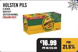 Bestway Holsten pils cans offer