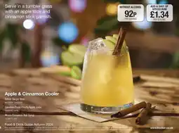 Booker Wholesale Apple & Cinnamon Cooler offer