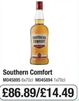 Booker Wholesale Southern Comfort offer