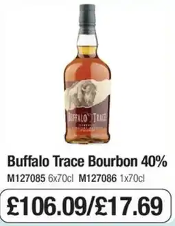 Booker Wholesale Buffalo Trace Bourbon offer