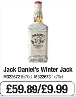 Booker Wholesale Jack Daniel's Winter Jack offer