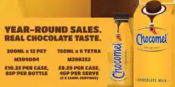 Booker Wholesale Chocomel chocolate milk offer