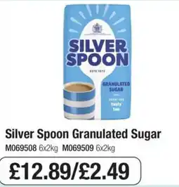 Booker Wholesale Silver Spoon Granulated Sugar offer