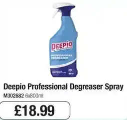 Booker Wholesale Deepio professional degreaser spray offer