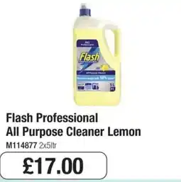 Booker Wholesale Flash Professional All Purpose Cleaner Lemon offer
