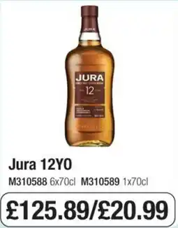 Booker Wholesale Jura offer