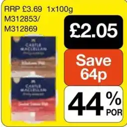Booker Wholesale Castle Macallan Scotch Whisky offer