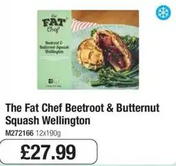 Booker Wholesale The Fat Chef Beetroot & Butternut Squash Wellington offer