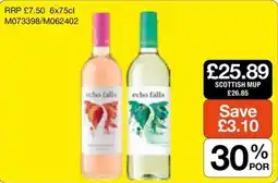 Booker Wholesale Echo Falls offer