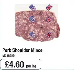 Booker Wholesale Pork Shoulder Mince offer