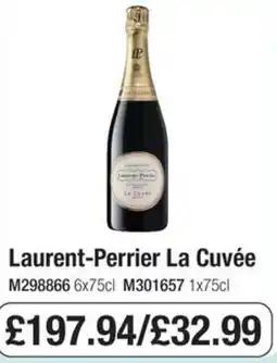 Booker Wholesale Laurent-Perrier La Cuvée offer