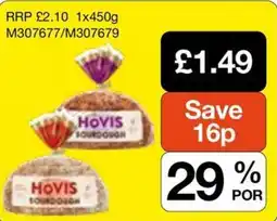 Booker Wholesale HoVis sourdough offer