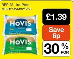 Booker Wholesale HoVis bread offer