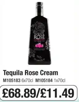 Booker Wholesale Tequila Rose Cream offer