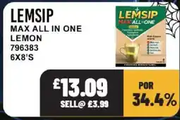 Bestway Lemsip max all one Lemon offer