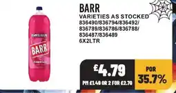 Bestway Barr varieties as stocked offer