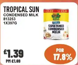 Bestway Tropical sun condensed milk offer