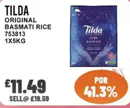 Bestway Tilda original basmati rice offer
