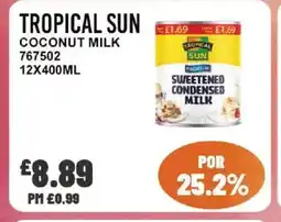Bestway Tropical sun coconut milk offer