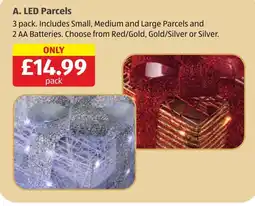 Aldi Led Parcels offer