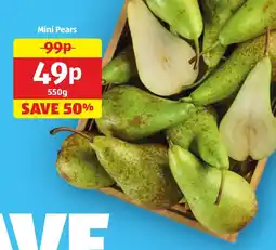 Aldi Mini Pears offer