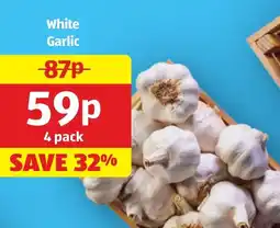 Aldi White Garlic offer