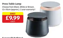 Aldi Press Table Lamp offer