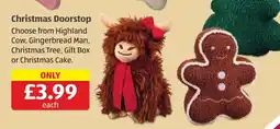 Aldi Christmas Doorstop offer