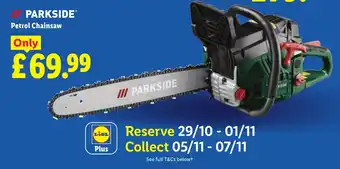 Parkside Petrol chainsaw