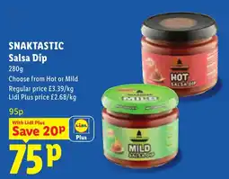 Lidl SnaKTastic salsa dip offer