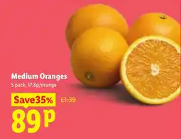 Lidl Medium Oranges offer