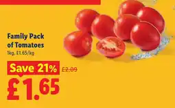 Lidl Family Pack of Tomatoes offer