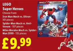Lidl Lego super heroes offer