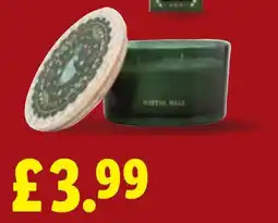 Lidl Wistle Wale candle offer